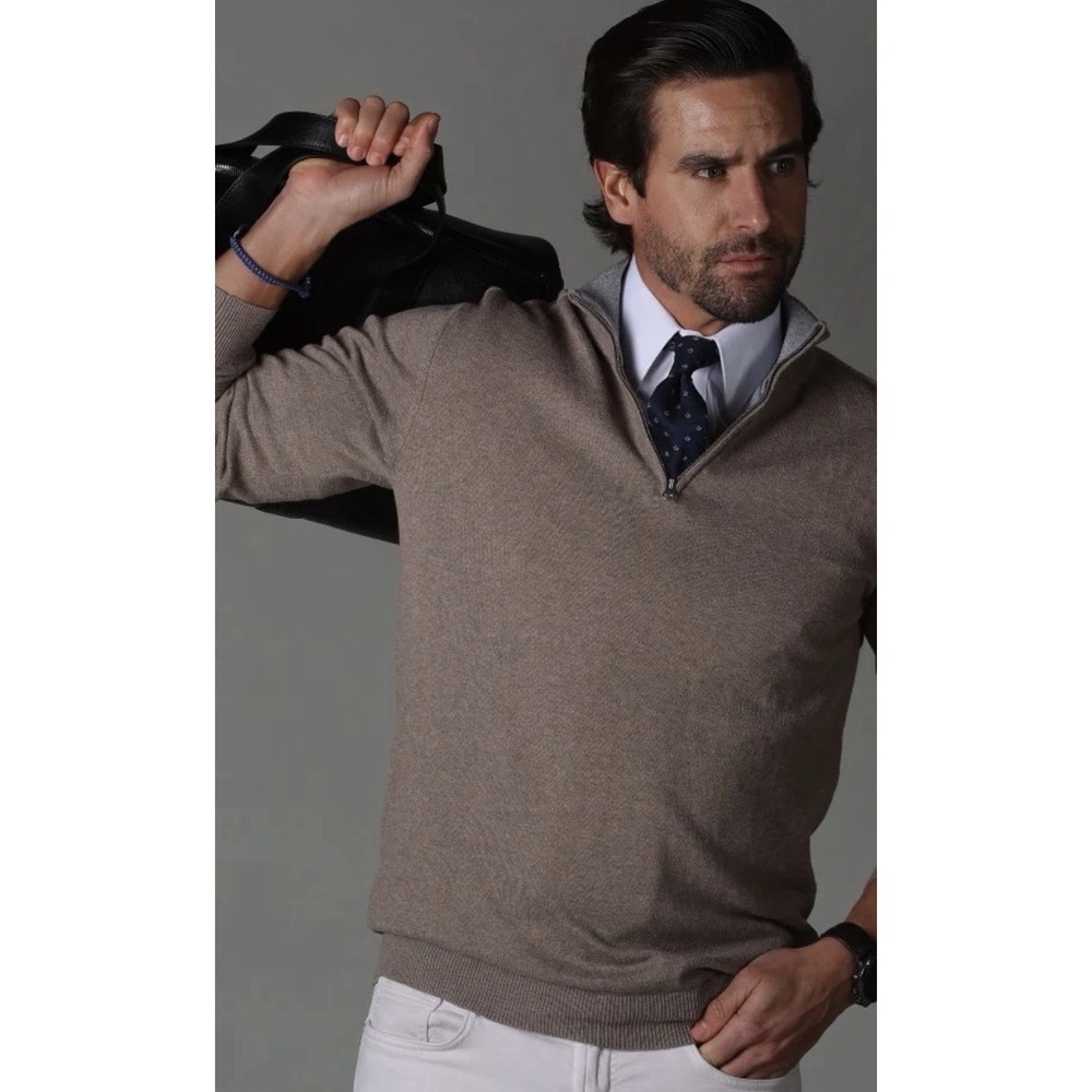 Collars and Co Firm Dress Collar Polo Shirt Mens 3XL XXXL Solid White Office New - Picture 2 of 10